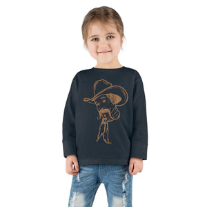 Whiskers Toddler Long Sleeve Tee